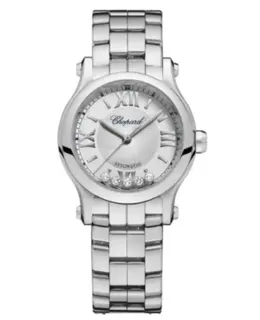 Chopard Happy Sport 30mm Automatic Silver Dial Steel Women's Watch 278573-3012