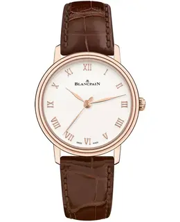 Blancpain Villeret Ultra Slim Automatic Rose Gold Case Women's Watch 6104-3642-55a