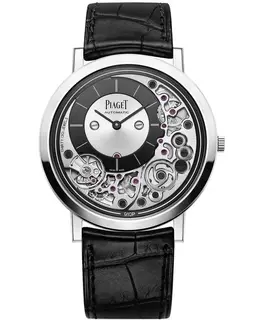 Brand New Authentic Piaget Altiplano Men's Watch Model G0A43121 Silver Dial White Gold