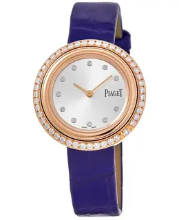 Piaget Possession Silver Dial Diamond Rose Gold Women's Watch Model G0A44292