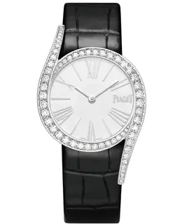 Piaget Limelight Gala G0A45360 - Silver Dial Diamond White Gold Automatic Women's Watch