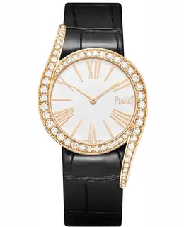 Piaget Limelight Gala G0A45361 Silver Dial Diamond Rose Gold Automatic Watch