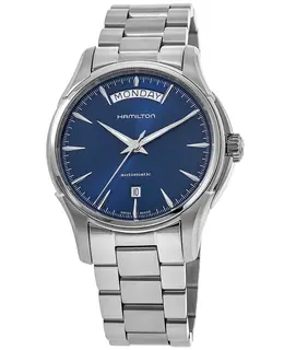Hamilton Jazzmaster Day Date Auto Blue Dial Stainless Steel Men's Watch h32505141