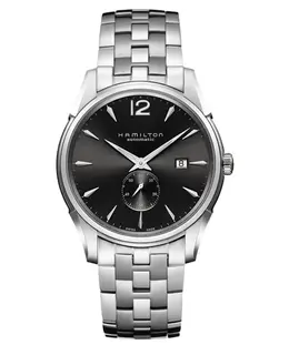 Hamilton Jazzmaster Small Second Auto Black Dial Stainless Steel Men's Watch h38655185