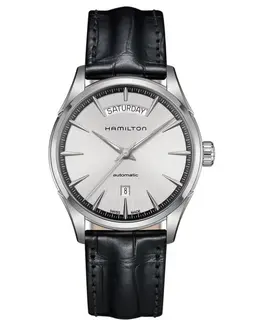 HAMILTON Jazzmaster Day Date Auto H42565751 Men's Watch 42mm Silver Dial