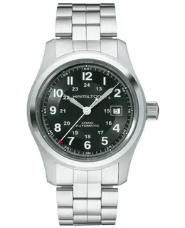 HAMILTON KHAKI FIELD BLACK DIAL MEN'S WATCH MODEL H70515137