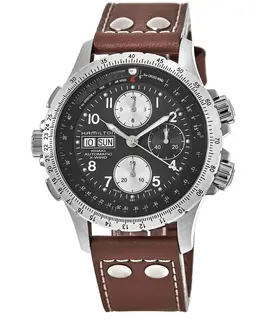 HAMILTON KHAKI AVIATION X-WIND AUTO CHRONO H77616533