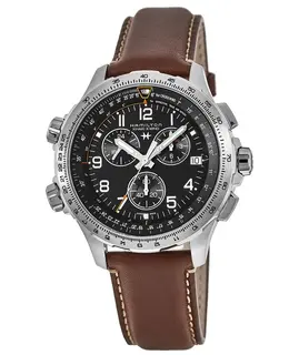 Hamilton Khaki Aviation X-Wind Chrono GMT Men's Watch Model H77912535