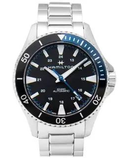 Hamilton H82315131 Khaki Navy Scuba Auto Mens Watch Black Dial