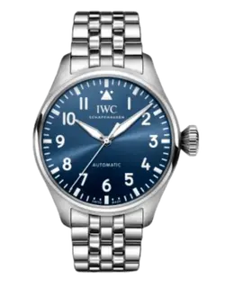 Brand New Authentic IWC Pilot's Big Pilot Blue Dial Steel Men's Watch IW329304