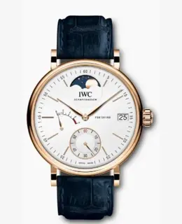 IWC Portofino Hand Wound Moon Phase IW516409 Men's Watch