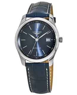 Longines Master Collection Automatic Men's Watch Model L2.793.4.92.0 Blue Dial, Blue Leather Strap