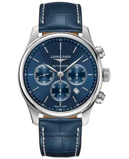 Longines Master Automatic Chronograph Blue Dial, Men's Watch - Model L28594920