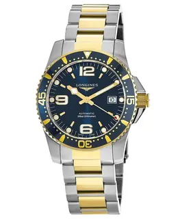 Longines HydroConquest Automatic Blue Dial Two Tone Stainless Steel Men's Watch l3.742.3.96.7