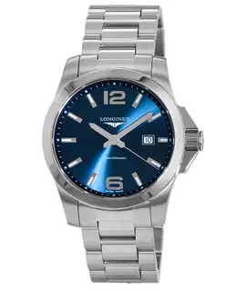 Longines Conquest Quartz Men's Watch Model L3.760.4.96.6