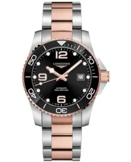 Longines HydroConquest Automatic Black Dial Steel Men's Watch Model L3.781.3.58.7