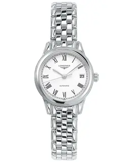 Longines Flagship Automatic White Dial Stainless Steel Women's Watch l4.274.4.11.6