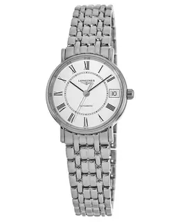 Authentic Longines Presence Automatic White Dial Stainless Steel Women's Watch Model L4.322.4.11.6
