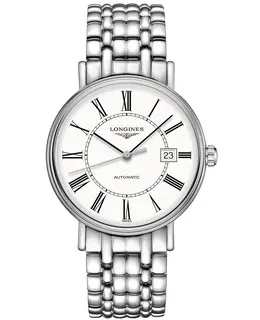 Longines Presence Automatic White Dial Stainless Steel Men's Watch l4.922.4.11.6