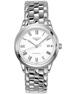 Longines Flagship Automatic White Dial Stainless Steel Men's Watch l4.974.4.11.6