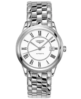 Longines Flagship Automatic White Dial Stainless Steel Men's Watch l4.974.4.21.6