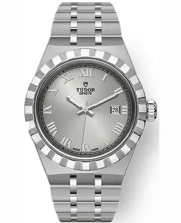 Authentic Tudor Royal Silver Dial Stainless Steel Unisex Watch M28300-0001