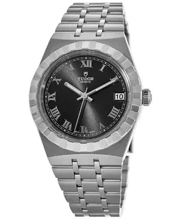 Tudor Royal Black Dial Stainless Steel Unisex Watch M28500-0003