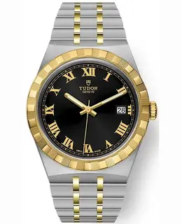 Authentic Tudor Royal M28503-0006 Black Dial Stainless Steel Unisex Watch
