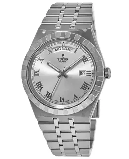 Authentic Tudor Royal M28600-0001 Silver Dial Stainless Steel Men's Watch