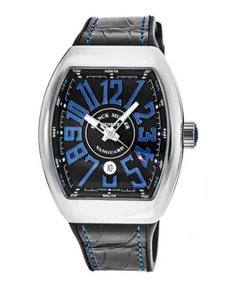 Franck Muller Vanguard Men's Watch Model V 45 SC DT AC NR-BLUE Blue Dial Automatic