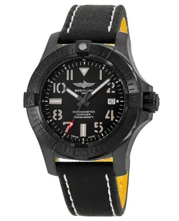 Breitling Avenger Automatic 45 Seawolf Night Mission - Titanium Case Black Dial Men's Watch Model V17319101B1X2