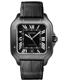 Cartier Santos De Cartier Large Steel ADLC Men's Watch WSSA0039