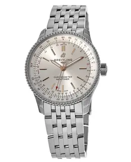 Breitling Navitimer Automatic 35 Silver Dial Stainless Steel Women's Watch Model A17395F41G1A1
