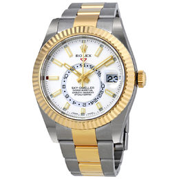 Pre-owned Rolex Oyster Perpetual Sky-Dweller 326933WSO