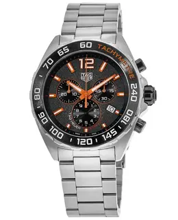 Tag Heuer Formula 1 Quartz Chronograph Grey Dial Steel Men's Watch caz101ah.ba0842