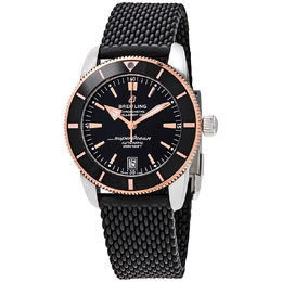 Pre-owned Breitling Superocean Heritage II Chronometer Black Dial Mens Watch UB2010121B1S1