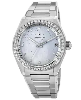 Zenith Defy Midnight Automatic Diamond Steel Women's Watch 16.9200.670/03.mi001