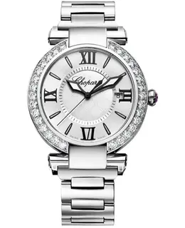 Chopard Imperiale Automatic 40mm Diamond Bezel Steel Women's Watch 388531-3004