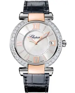 Chopard Imperiale Automatic 40mm Steel & Gold Diamond Women's Watch 388531-6006