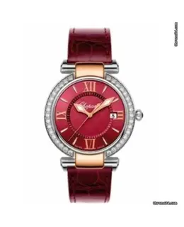 Chopard Imperiale 36mm Gold & Steel Diamond Bezel Women's Watch 388532-6017