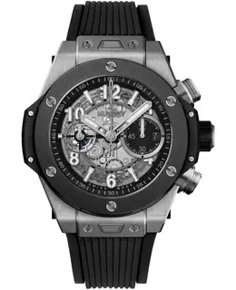 Hublot Big Bang Titanium Automatic Skeleton 44mm Men's Watch 421.nm.1170.rx