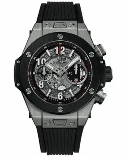 Hublot Big Bang Unico Skeleton Dial Rubber Strap Men's Watch 441.nm.1170.rx