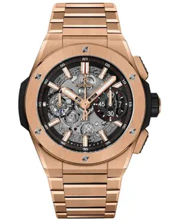 Hublot Big Bang Integral King Gold Skeleton Dial 18K Rose Gold Men's Watch 451.ox.1180.ox