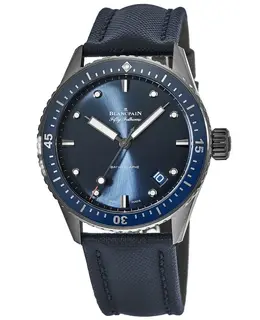 Blancpain Fifty Fathoms Bathyscaphe Blue Dial Men's Watch 5000-0240-o52a
