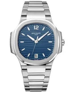 Patek Philippe Nautilus Blue Dial Steel Women's Watch 7118/1a-001