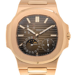 Patek Philippe Nautilus Rose Gold Automatic Brown Dial Mens Watch 5712-1r-001