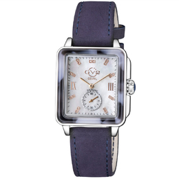 Gevril Bari Tortoise Mother of Pearl Dial Ladies Watch 9244