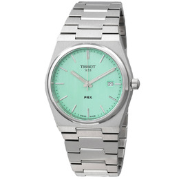Tissot PRX Mens Quartz Light Green Dial Watch t13741011