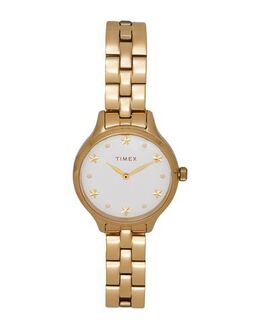 Timex Wrist Watch 50287380UQ: Plated, Brand Logo, Quartz Movement
