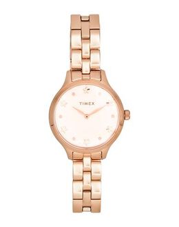 Timex Watch with Deployant Clasp, Metal Strap, Quartz Movement